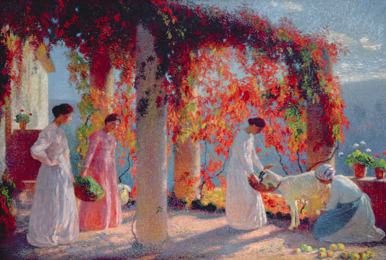 Pergolan i Marquayrol av Henri Martin