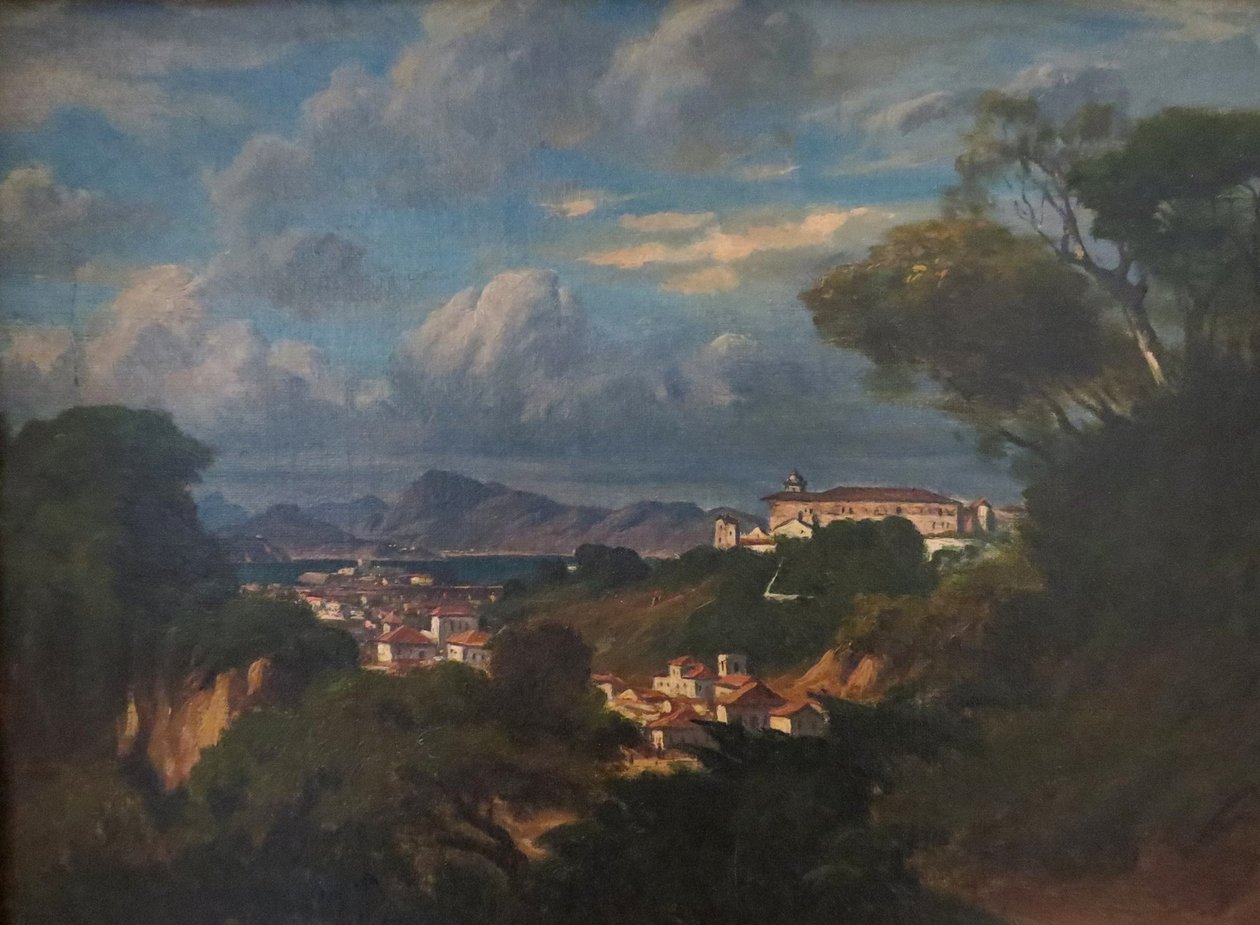 View of the Convento de Santa Teresa, as seen from Paula Matos av Henri Nicolas Vinet