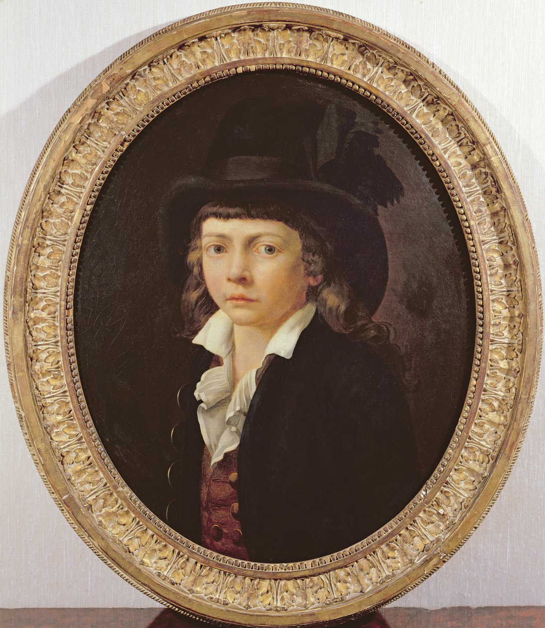 Porträtt av Ludvig XVII, ca 1793 av Henri Pierre Danloux