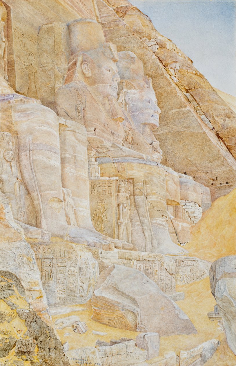 Ramses II -templet av Henri Roderick Newmann
