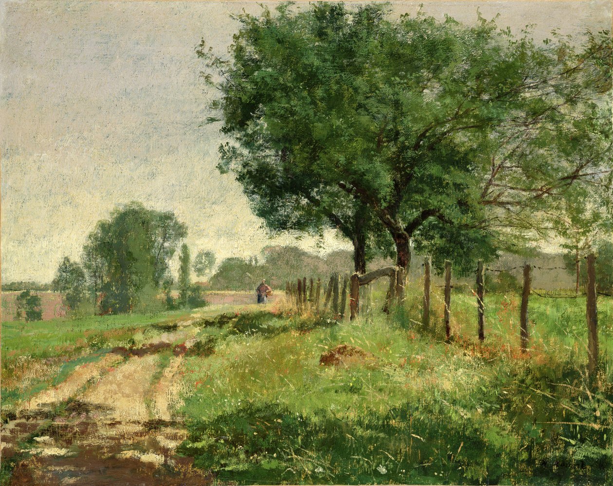 Bonde på fältet av Henri Rouart