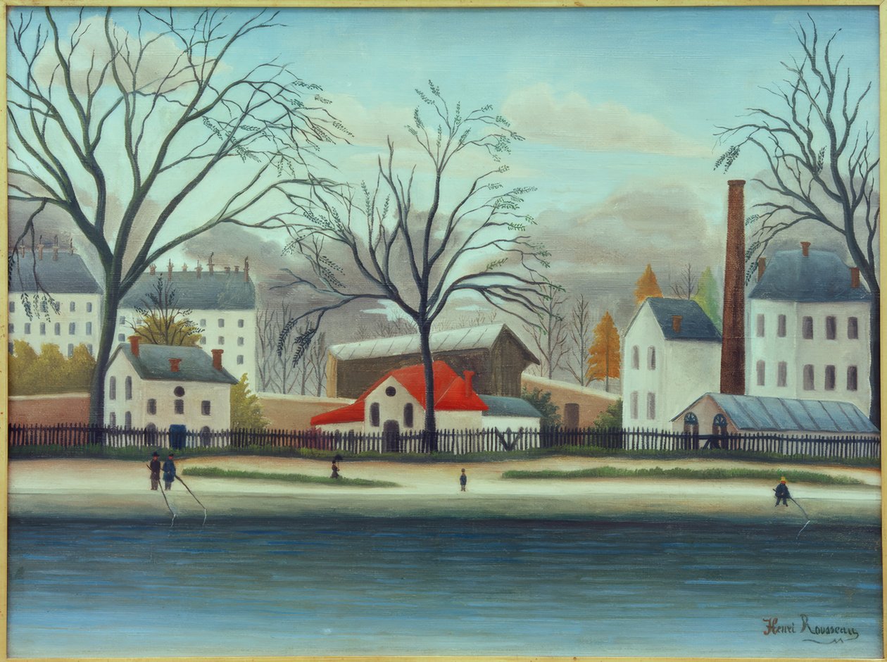 Förort av Henri Rousseau