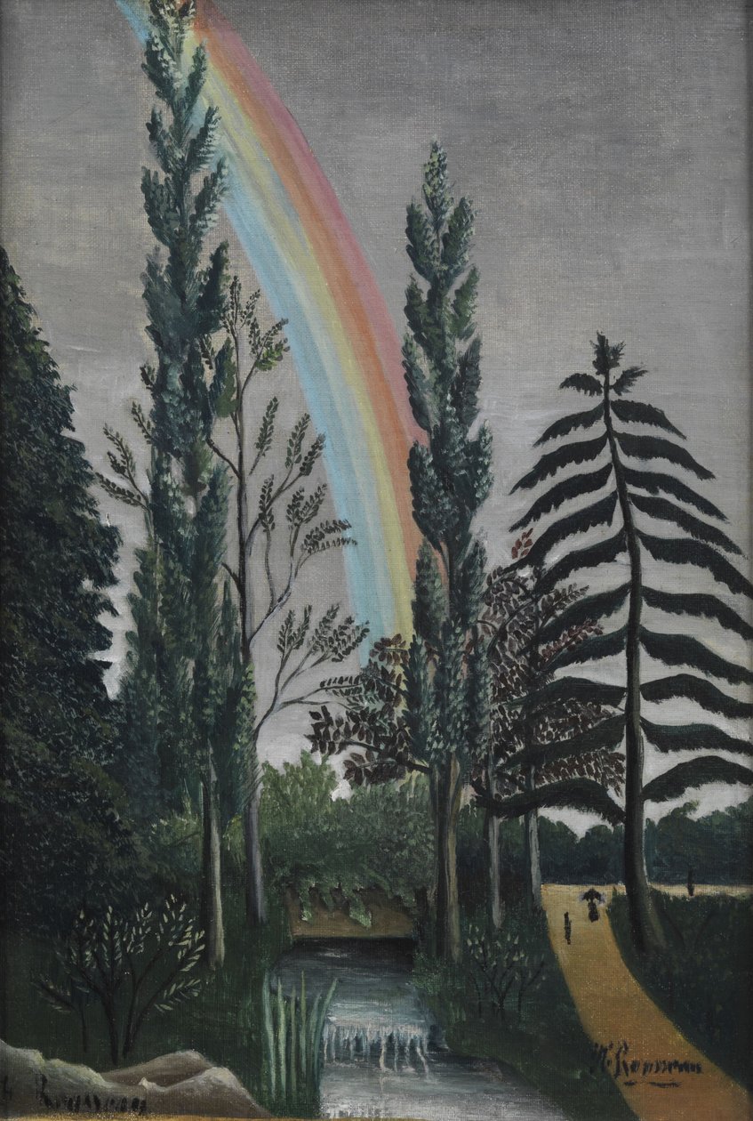Der See von Daumesnil  av Henri Rousseau