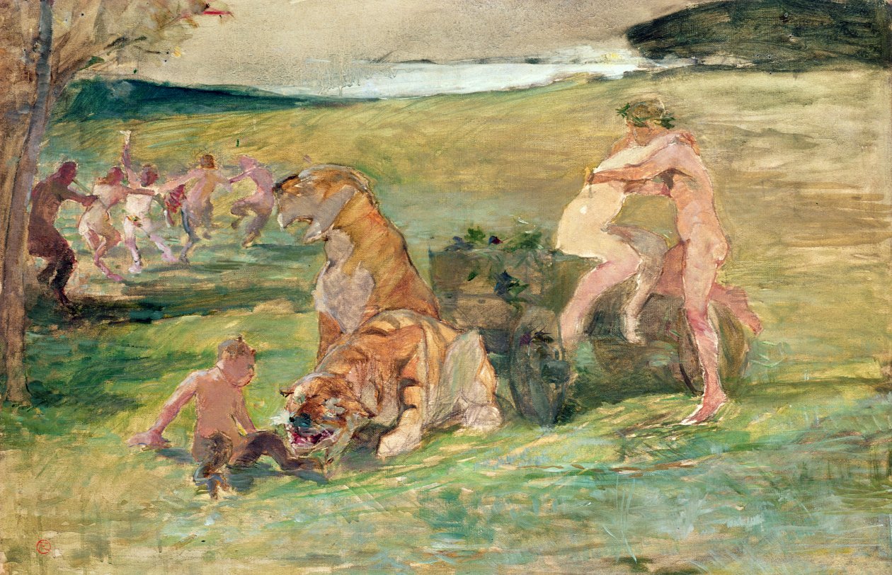 Allegori, livets vår, 1883 av Henri de Toulouse Lautrec
