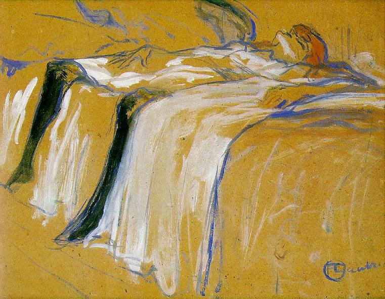 Alone av Henri de Toulouse Lautrec