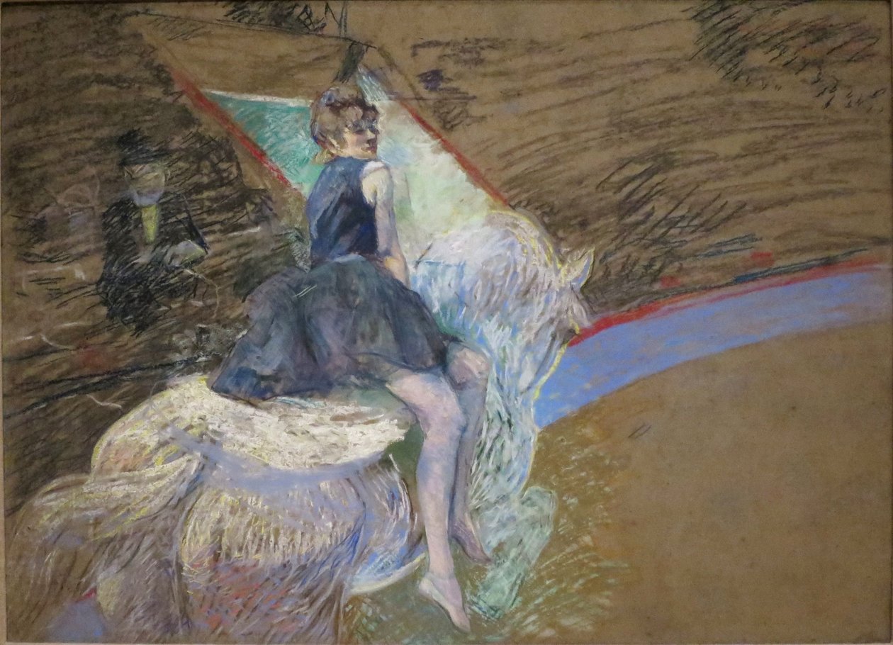 At the Cirque Fernando av Henri de Toulouse Lautrec
