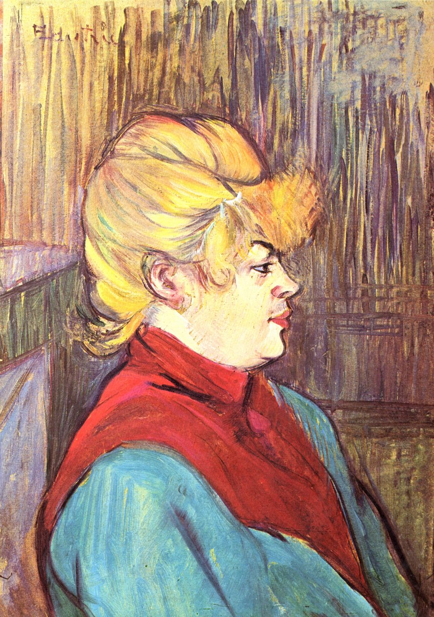 Bewohnerin eines Freudenhauses av Henri de Toulouse Lautrec
