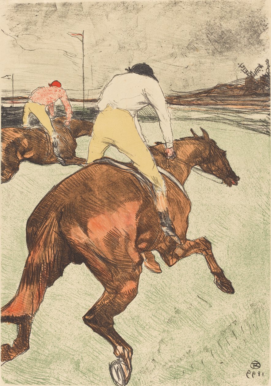 Jockeyen av Henri de Toulouse-Lautrec