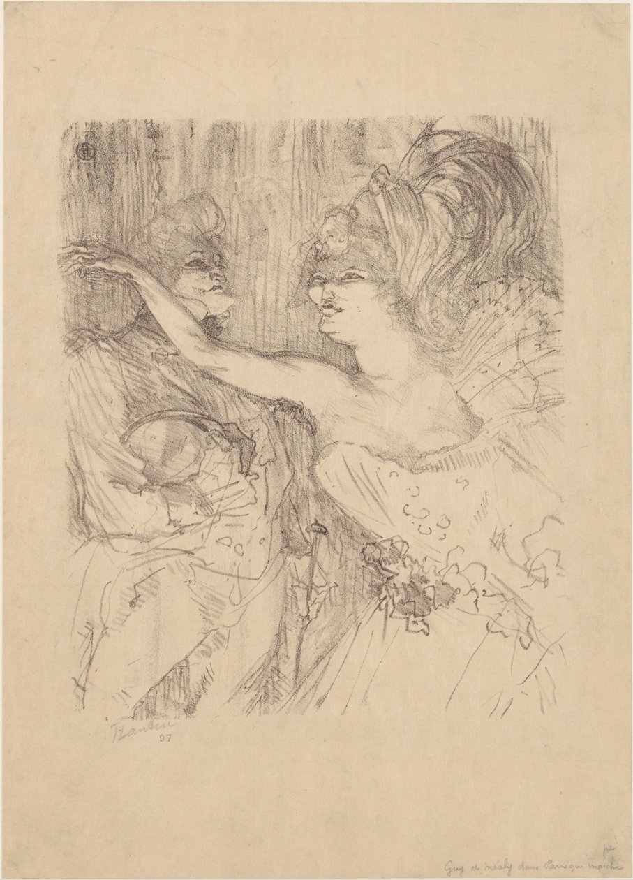 Guy and Mealy av Henri de Toulouse Lautrec