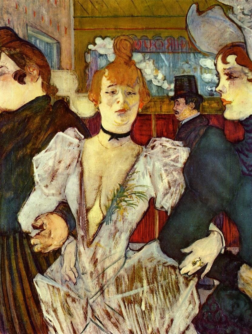 La Goulue av Henri de Toulouse Lautrec