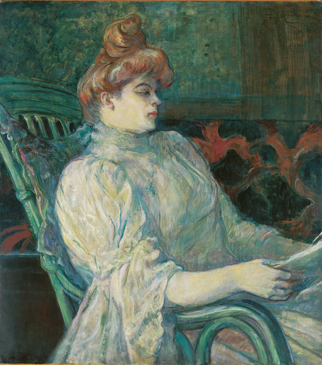 Madame Marthe XBordeaux av Henri de Toulouse Lautrec