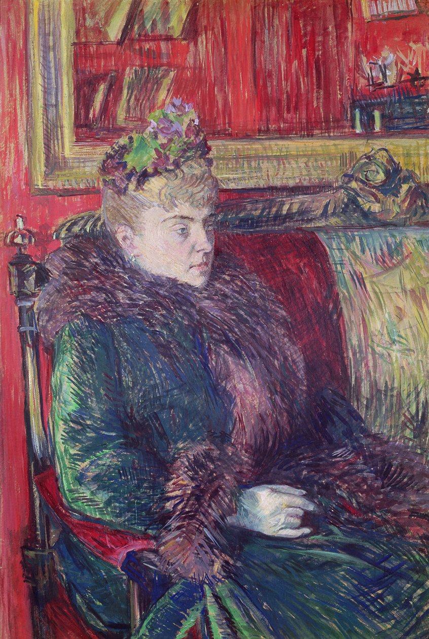 Madame de Gortzikoff, Suetena av Henri de Toulouse Lautrec