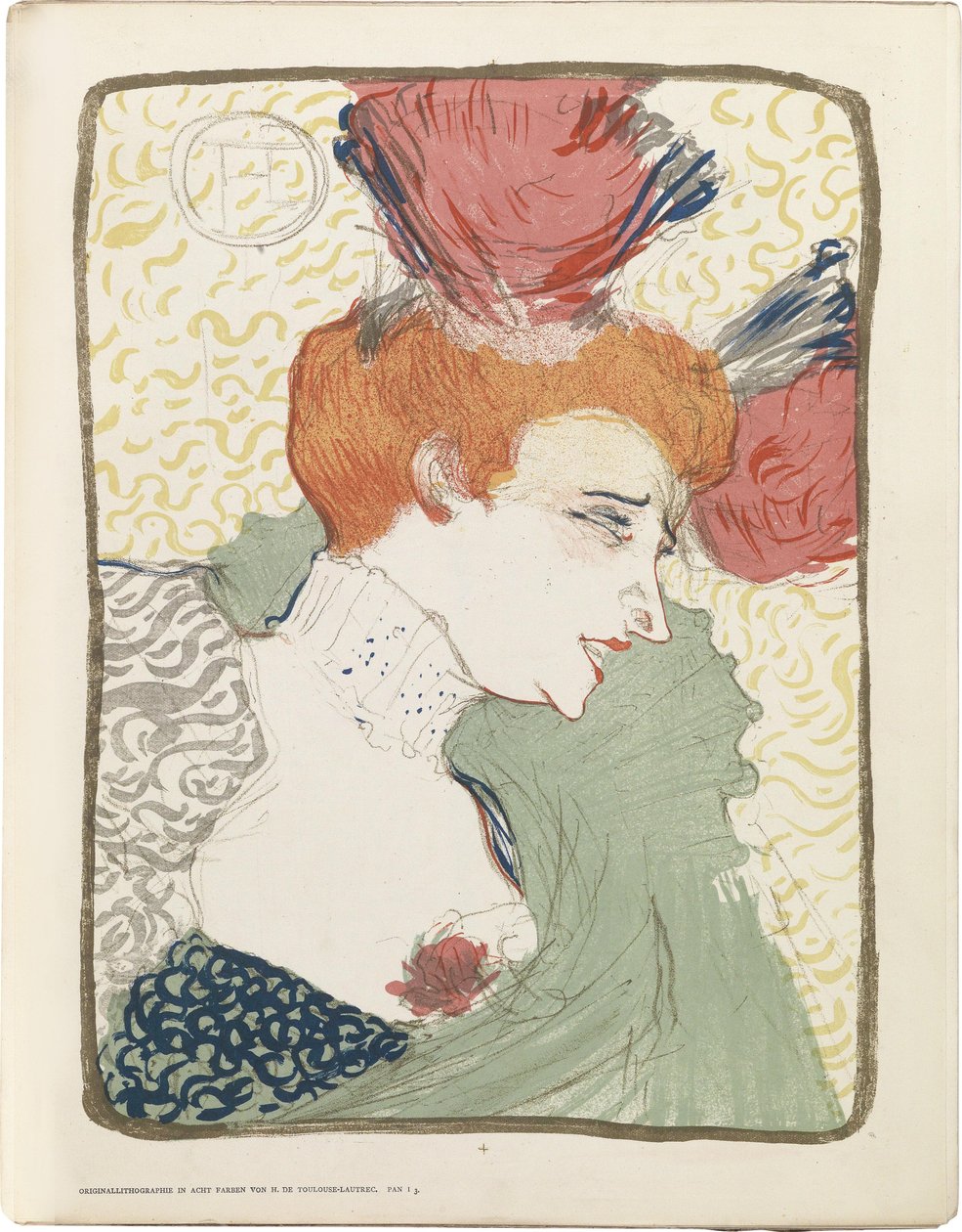 Mademoiselle Marcelle Lender av Henri de Toulouse Lautrec