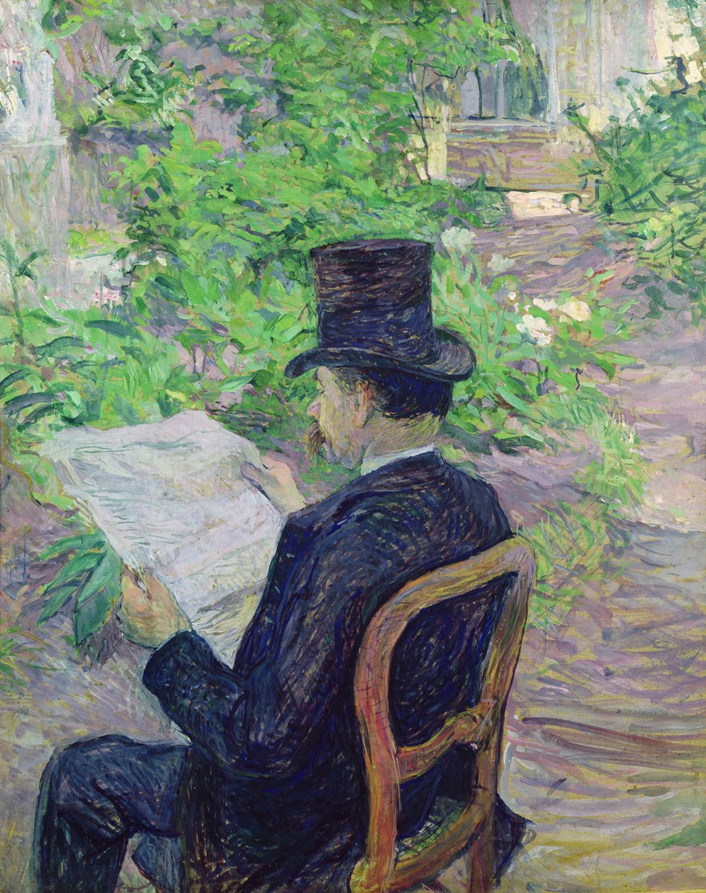Herr Desire Dihau (1833-99) 1890 av Henri de Toulouse Lautrec