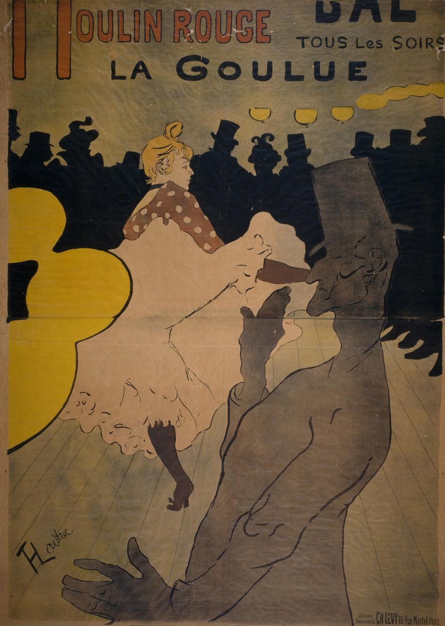 Moulin Rouge av Henri de Toulouse Lautrec
