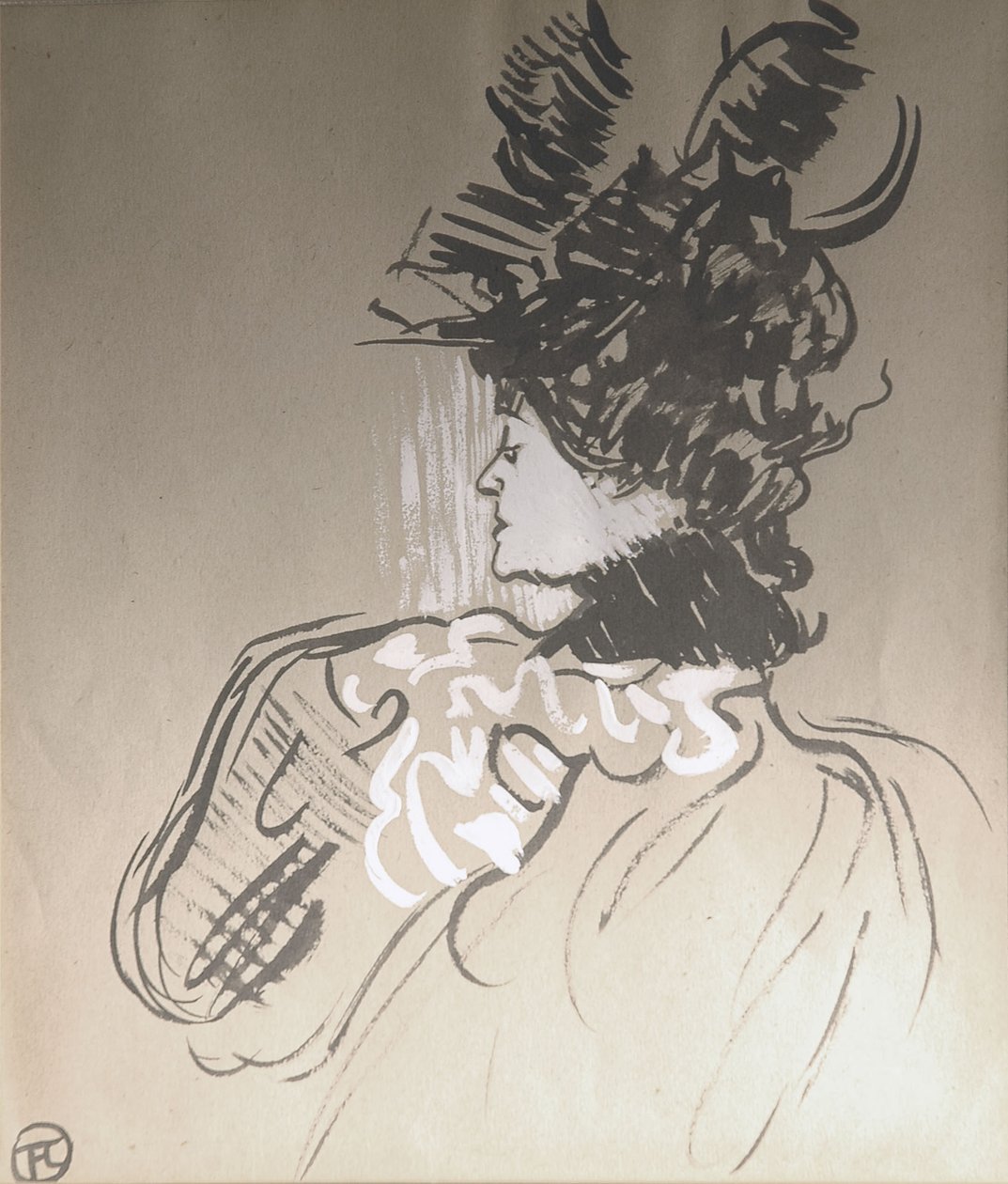 New Hat Suzanne av Henri de Toulouse Lautrec