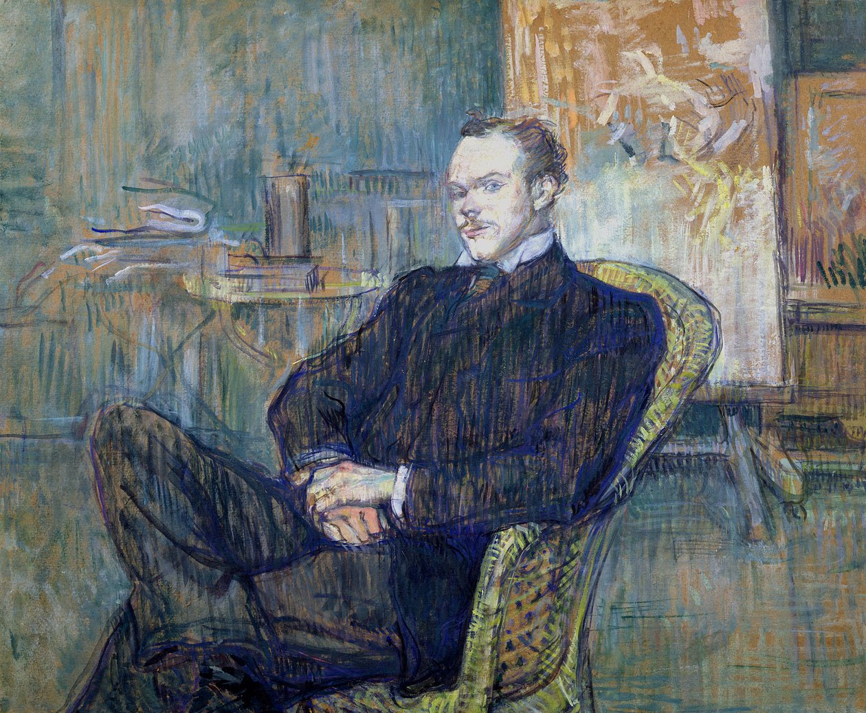 Paul Leclercq (1872-1956) 1897 (olja på kartong) av Henri de Toulouse Lautrec
