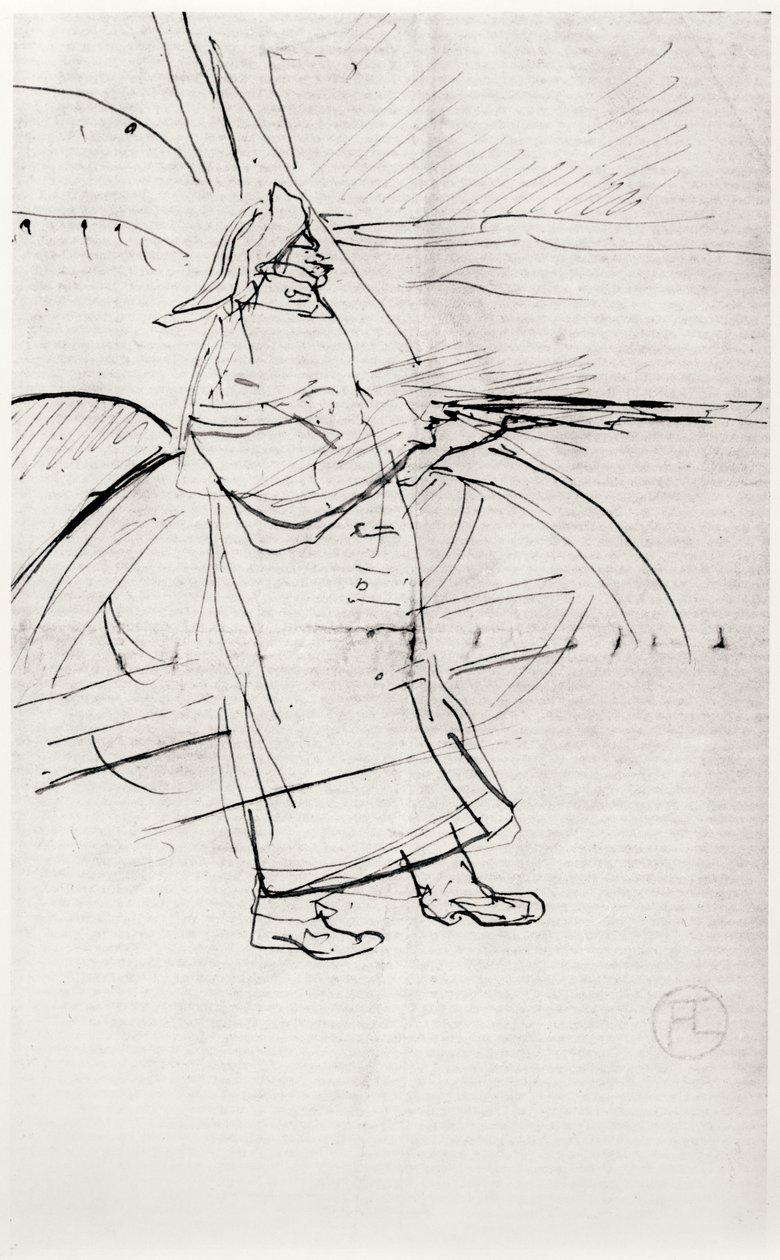 Porträtt av Maurice Joyant (1864-1930) 1900 av Henri de Toulouse Lautrec