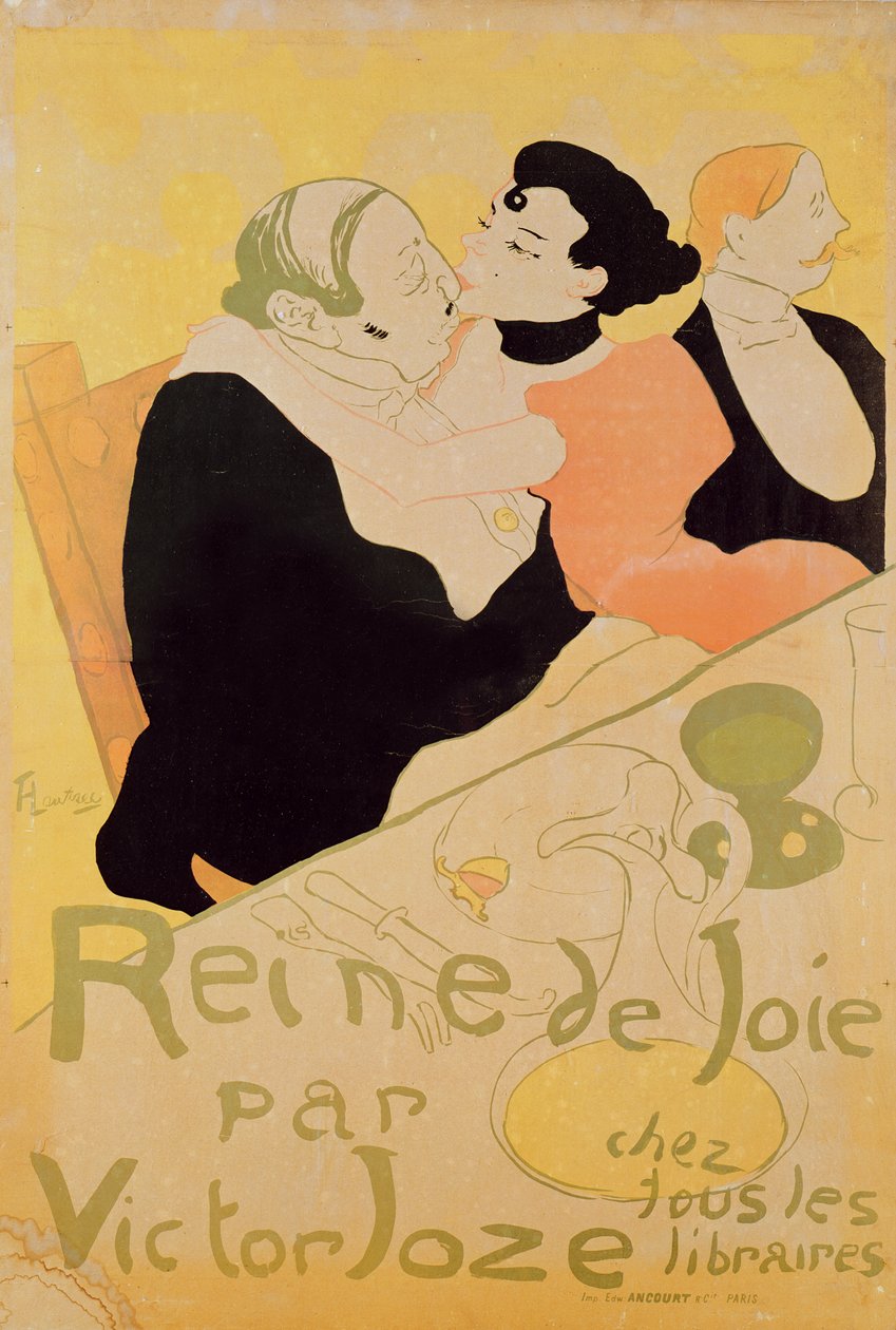 Glädjens drottning, 1892 av Henri de Toulouse Lautrec