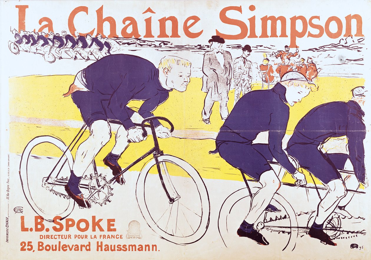 Simpson-kedjan, 1896 av Henri de Toulouse Lautrec