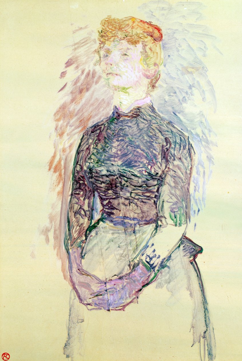 Woman Standing, studie för 