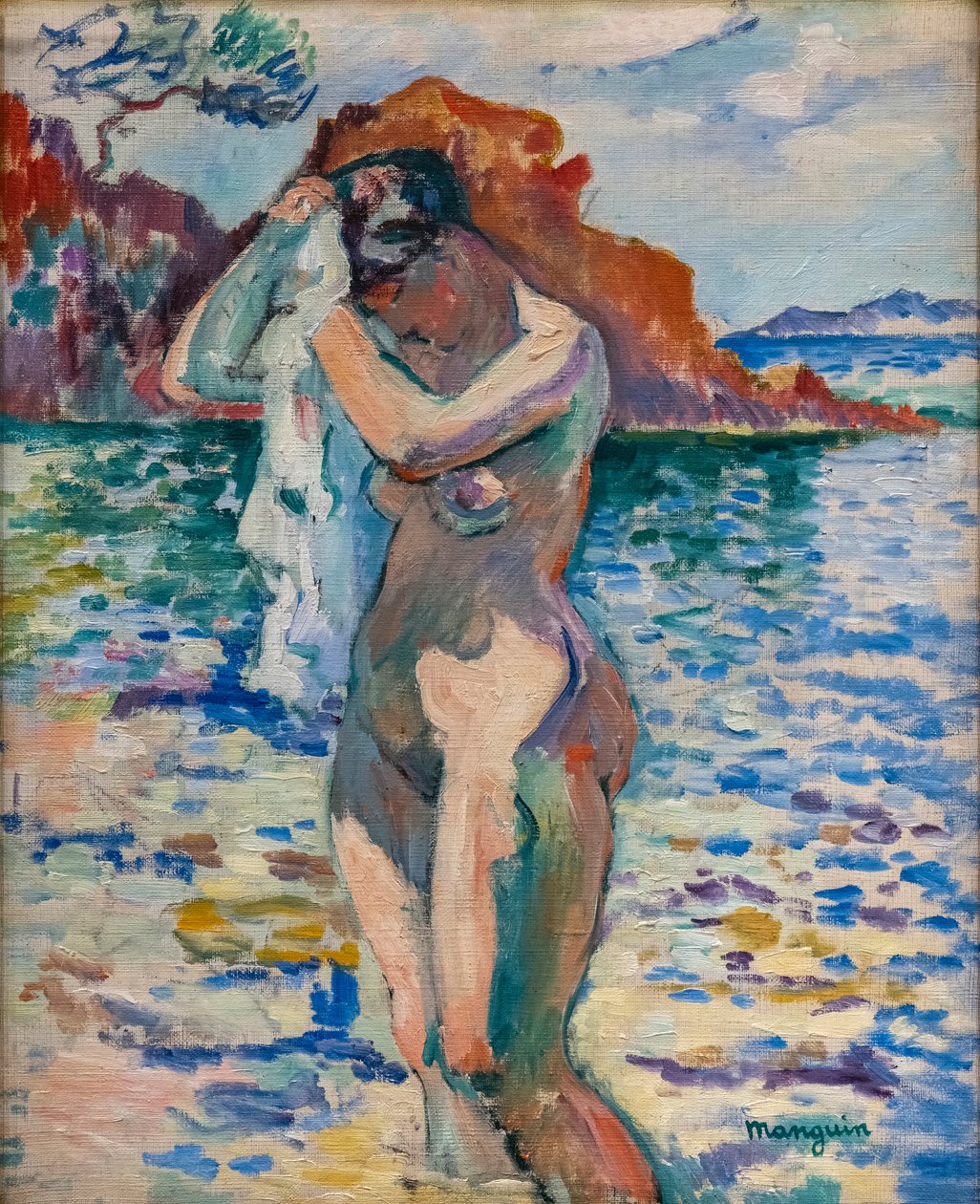 Badande av Henri Charles Manguin