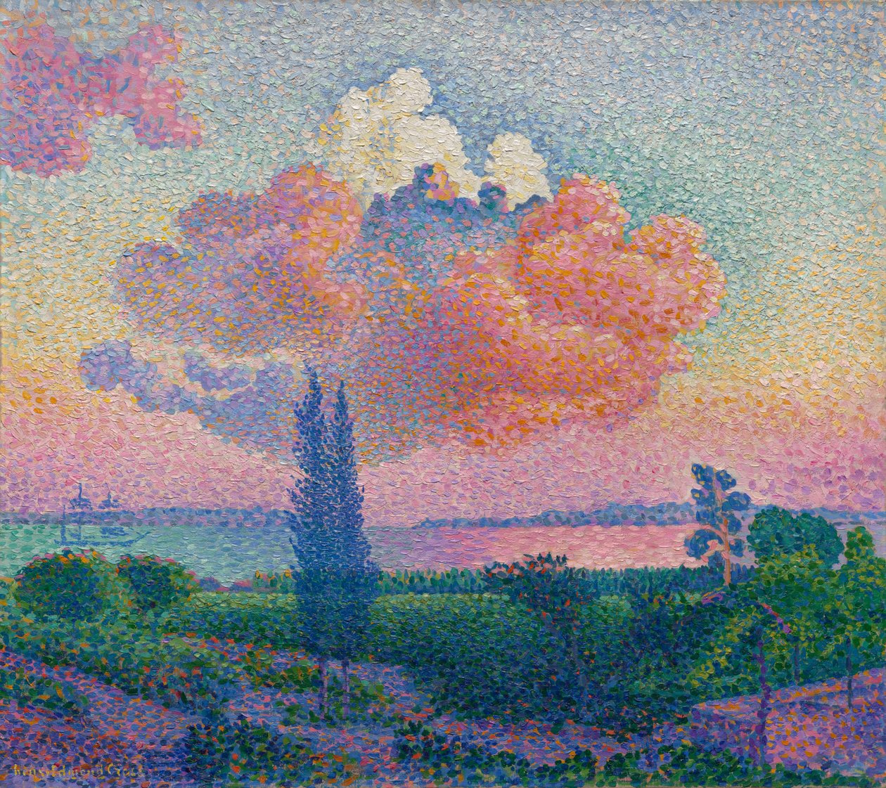 Det rosa molnet av Henri-Edmond Cross