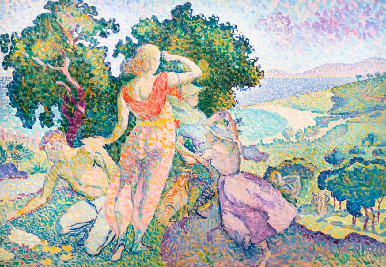 Exkursionisterna av Henri Edmond Cross