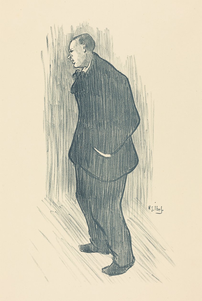 Skådespelare av Henri-Gabriel Ibels