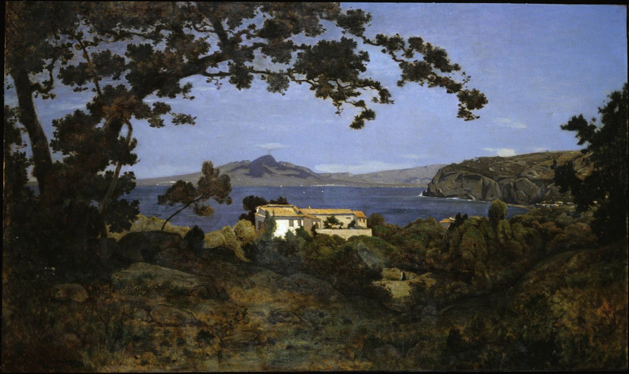 Neapelbukten av Henri-Joseph Harpignies