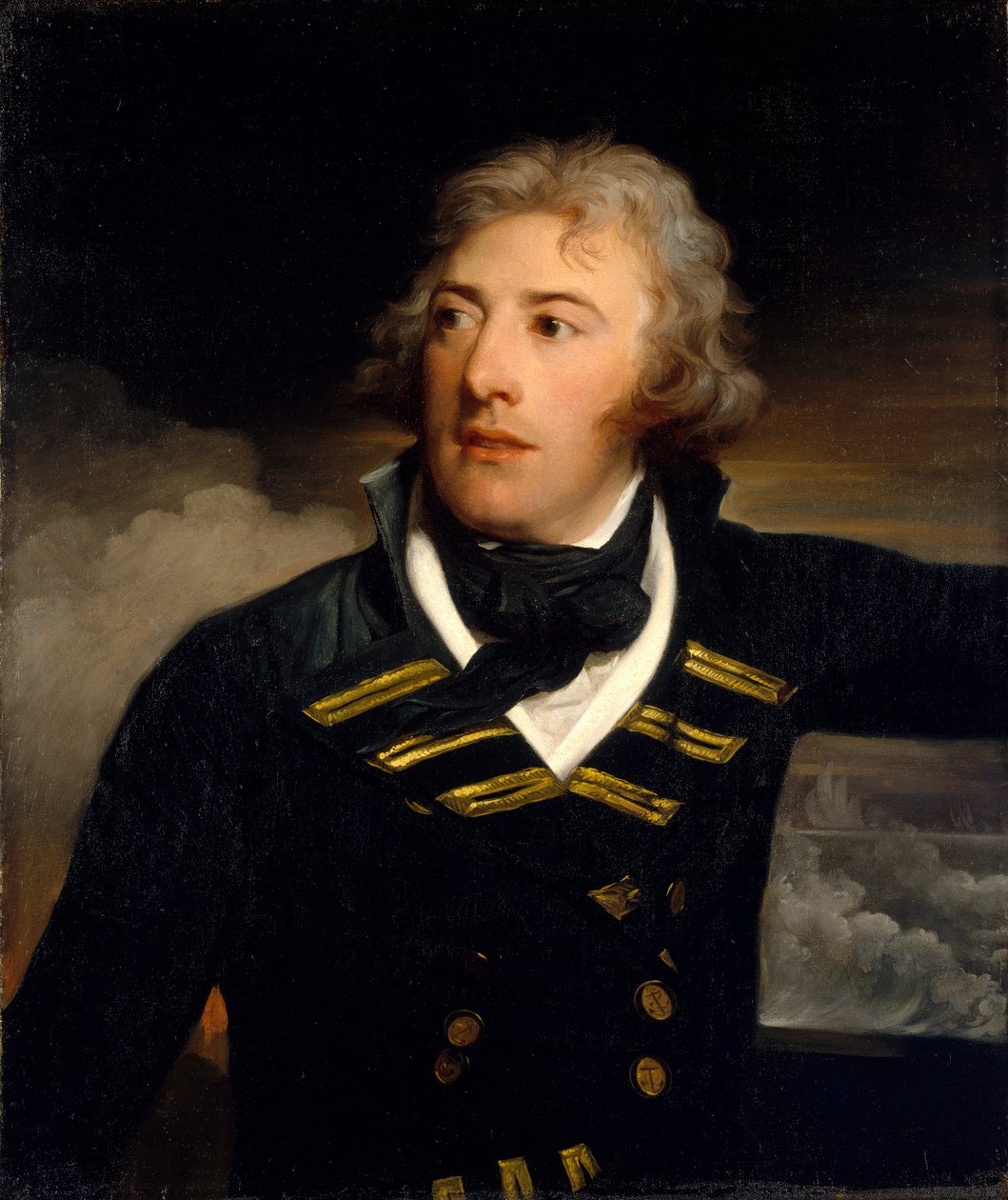 Kapten Joseph Sydney Yorke (1768-1831), ca 1787-95 (olja på duk) av Henri Pierre Danloux