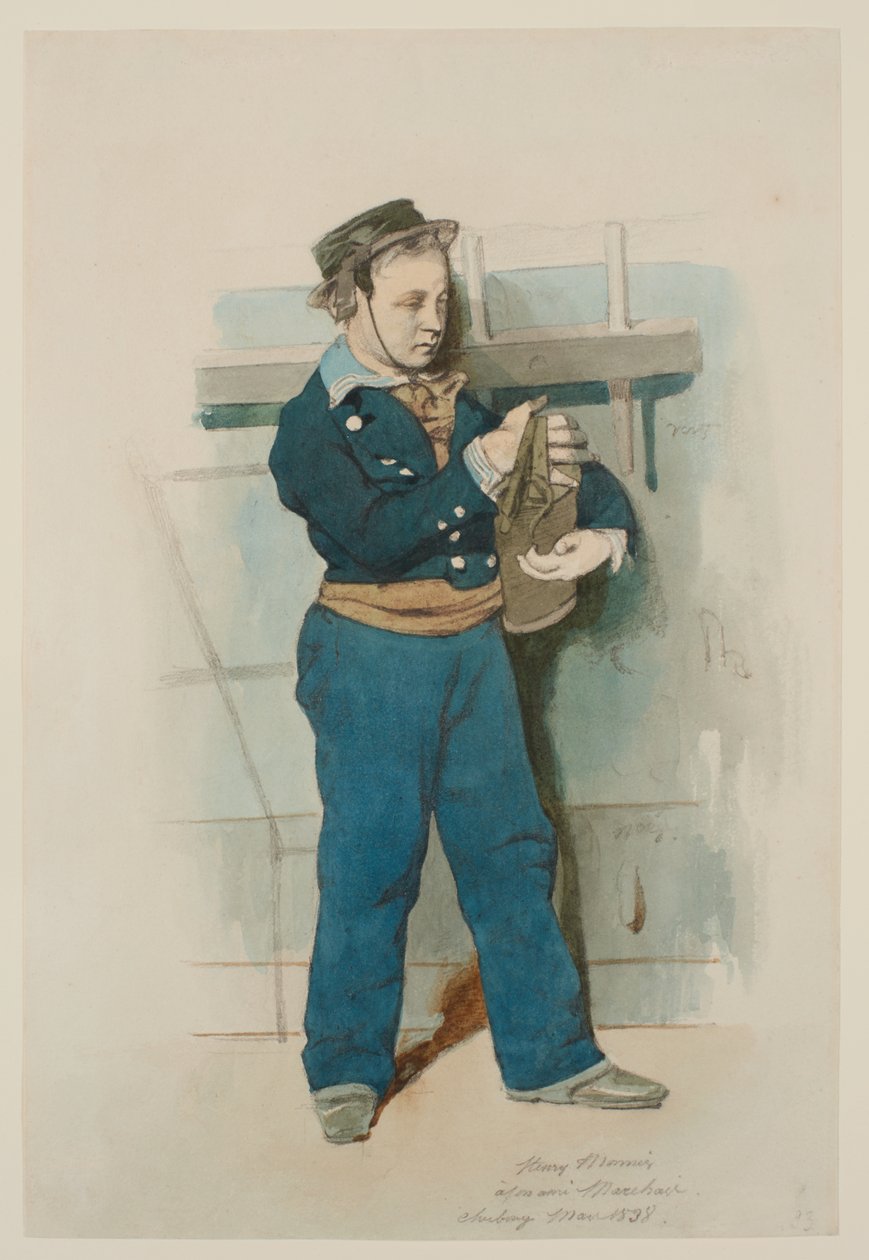 Ung kadett av Henri Bonaventure Monnier