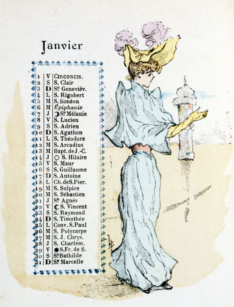 januari av Henri Boutet