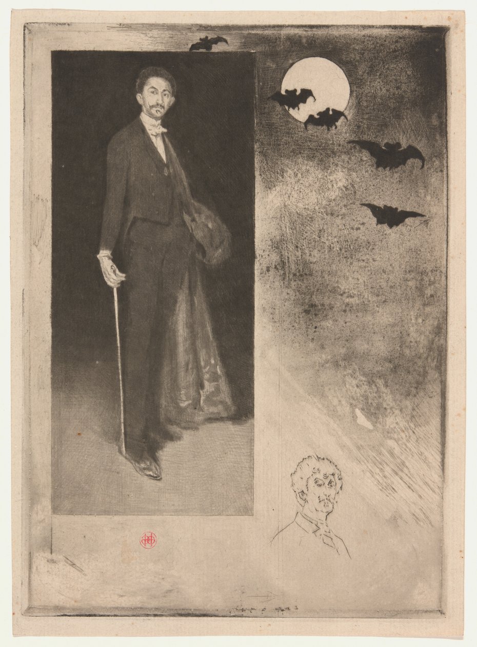 Greve Robert de Montesquiou-Fezensac av Henri Charles Guérard
