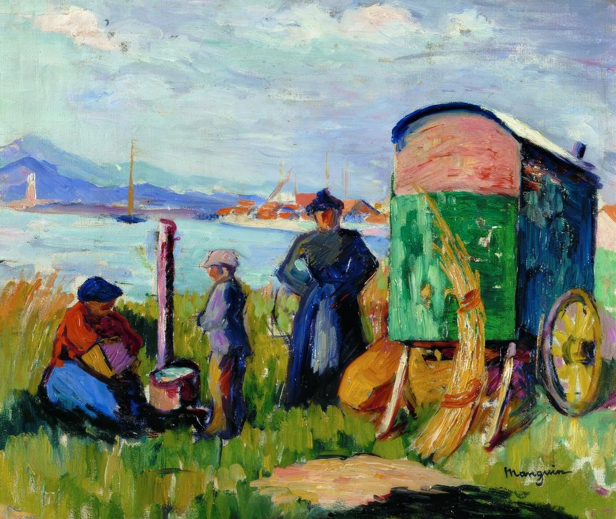 Zigenarvagnen av Henri Charles Manguin
