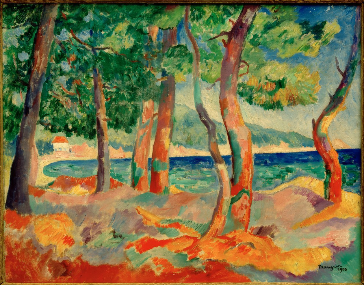 Tallskogen vid Cavalière av Henri Charles Manguin