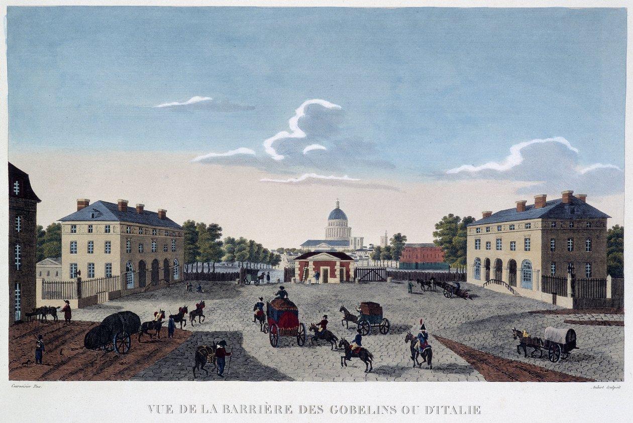 Utsikt över Barrière des Gobelins ou d