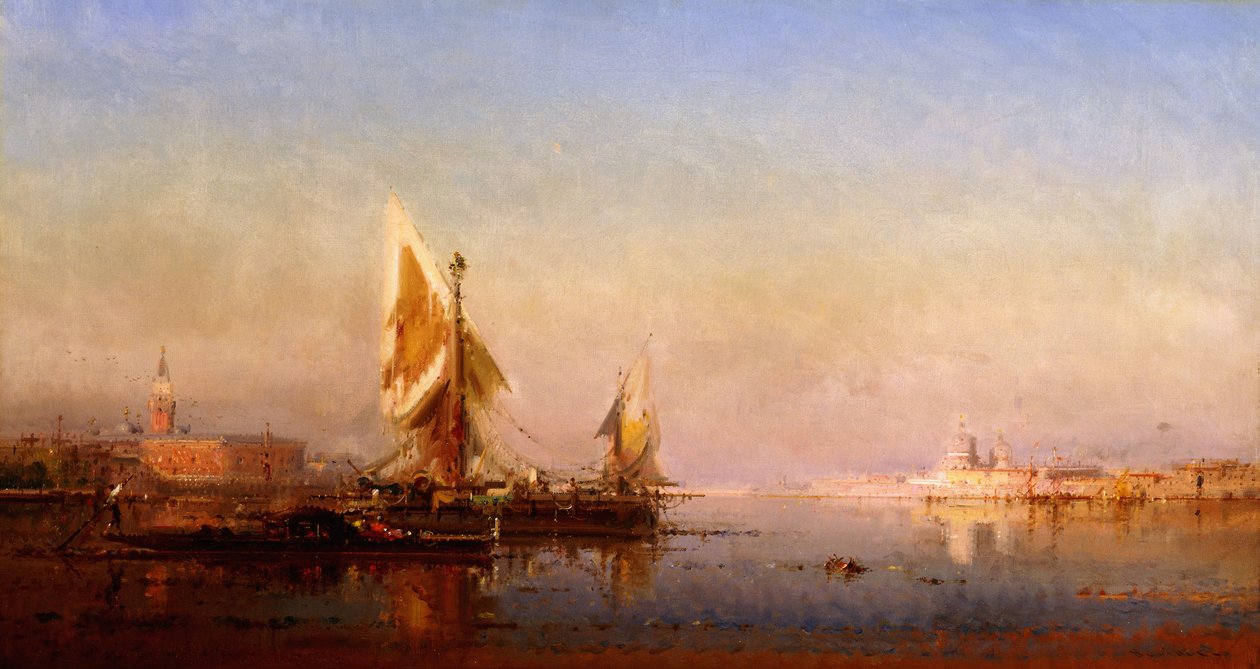 Il Bacino, Venedig av Henri Duvieux
