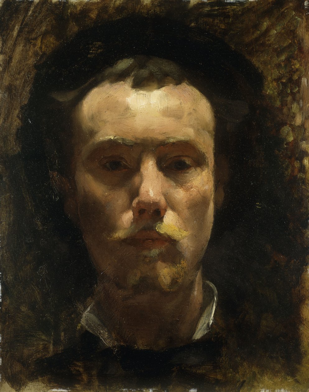 Autoporträtt, ca 1885 av Henri Edmond Cross