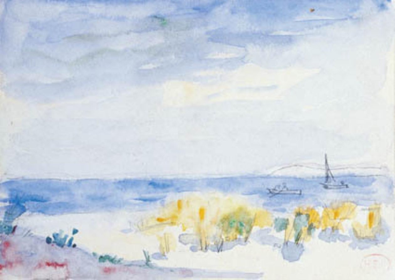 Kustlandskap av Henri Edmond Cross