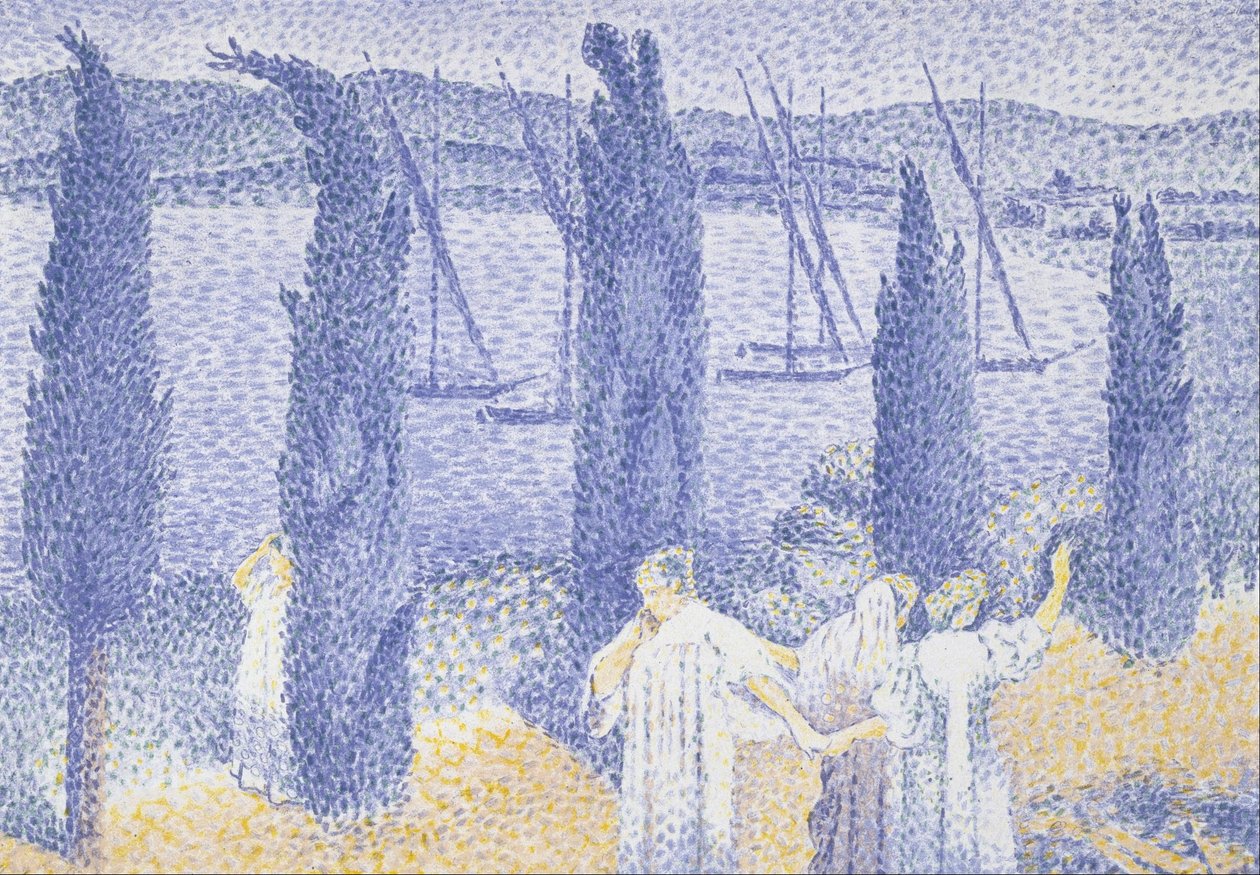 Promenaden av Henri Edmond Cross