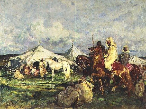 Ryttarna av Henri Emilien Rousseau