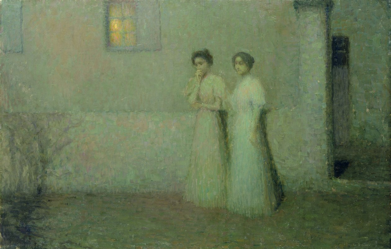 Ljuva natt av Henri Eugene Augustin Le Sidaner