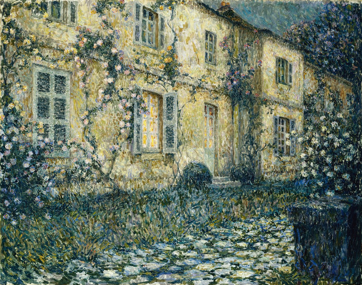 Sommarhuset; Sommarhuset av Henri Eugene Augustin Le Sidaner