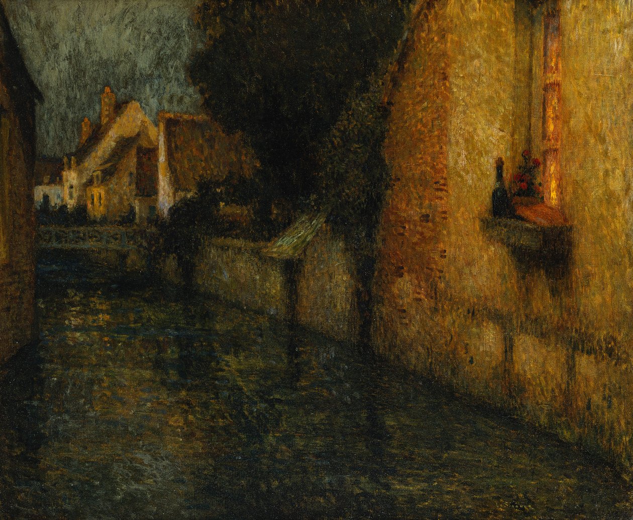Fönstret, Gisors; Le Fenetre, Gisors av Henri Eugene Augustin Le Sidaner