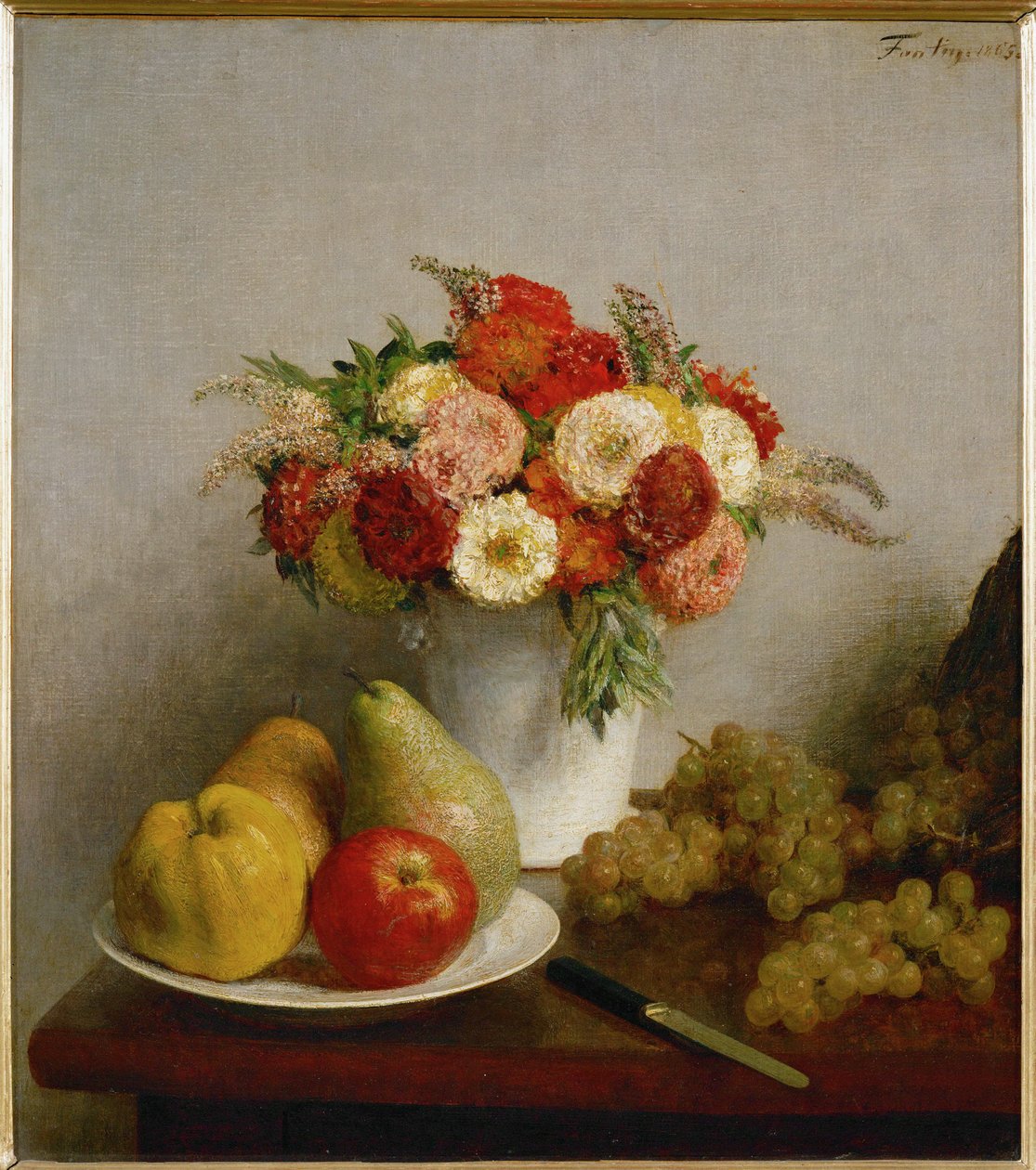 Blommor och frukter av Henri Fantin-Latour