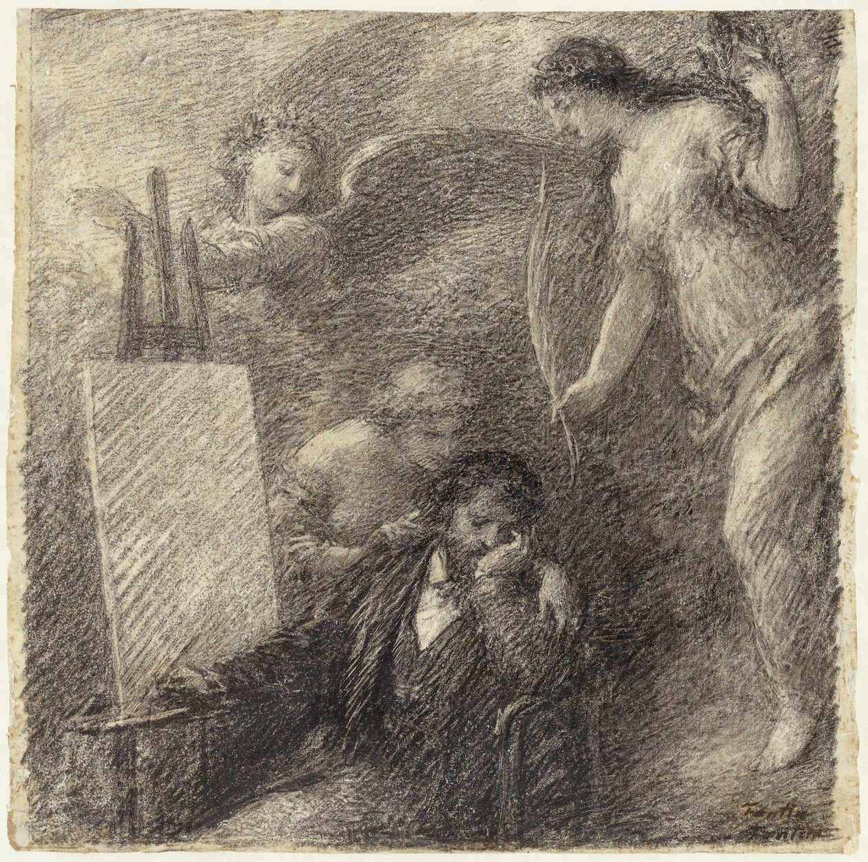 Den modfällda konstnären av Henri Fantin-Latour