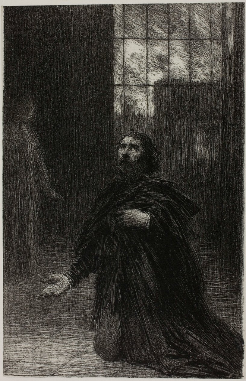 Rienzi, Akt V: Rienzis bön av Henri Fantin-Latour