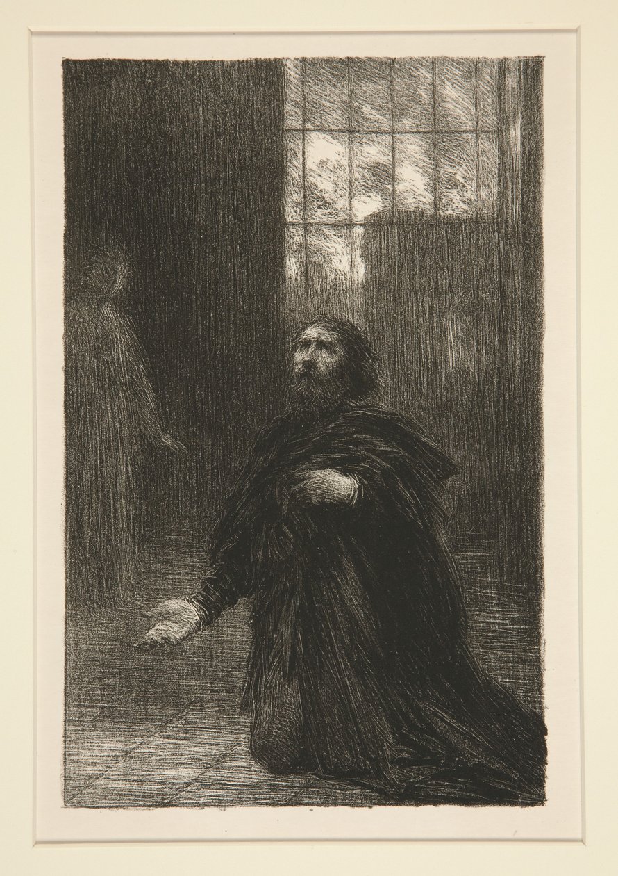 Rienzi: Akt V, Rienzis bön av Henri Fantin-Latour