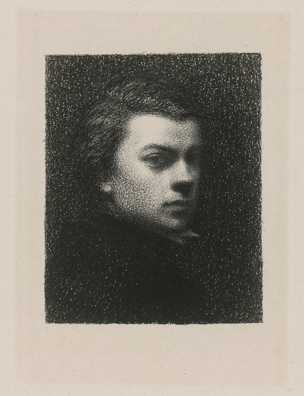 Självporträtt vid 17 års ålder av Henri Fantin-Latour